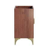 Ridge 24" Bathroom Vanity Cabinet in Walnut