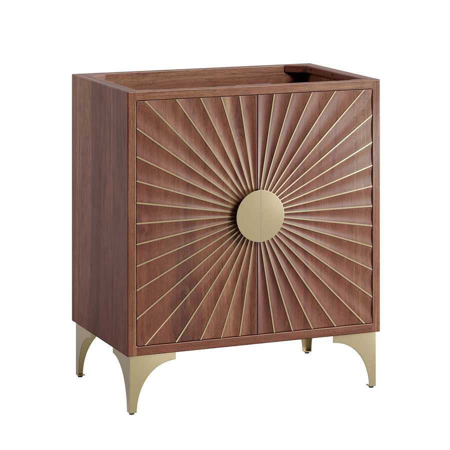 Ridge 30" Bathroom Vanity Cabinet in Walnut