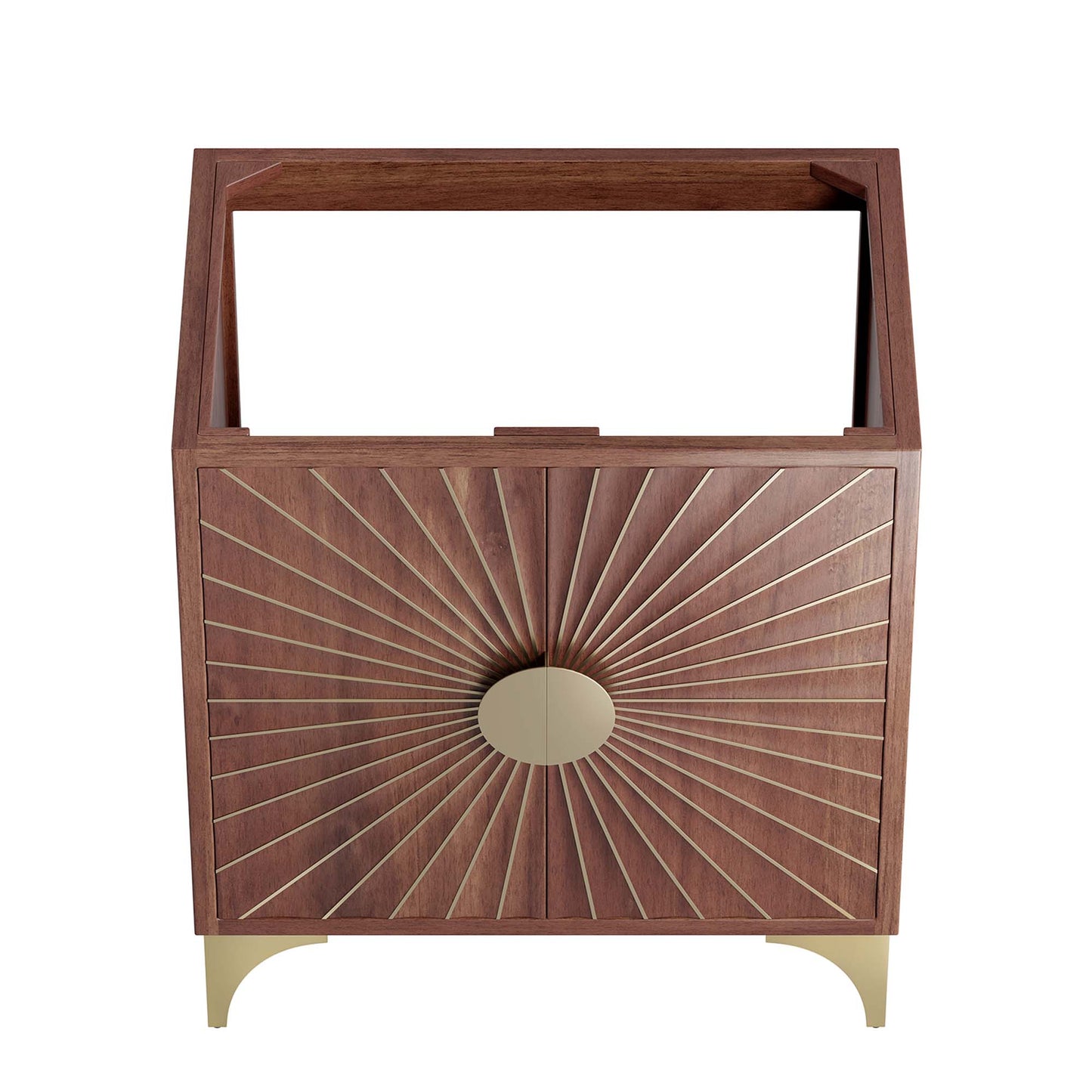 Daylight 30" Bathroom Vanity Cabinet by Furniture For America