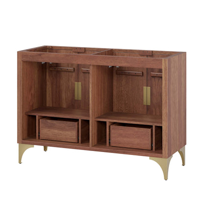Daylight 48" Double Sink Compatible (Not Included) Bathroom Vanity Cabinet by Furniture For America