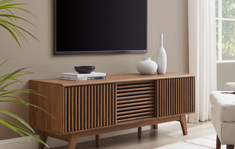 Primula 59" TV Stand in Walnut