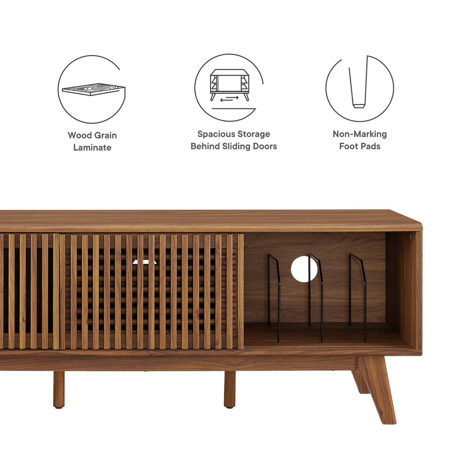Primula 59" TV Stand in Walnut
