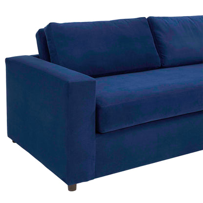 Avendale Velvet Sofa by Furniture for America