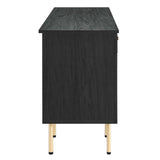 Cyrus Office Desk in Black