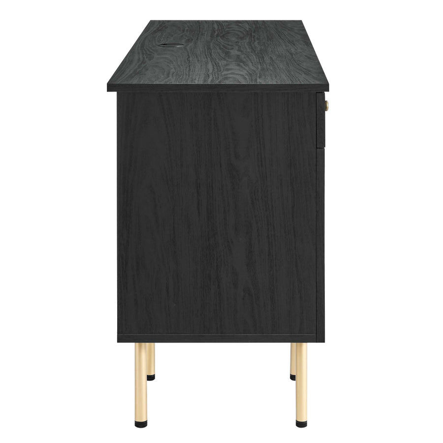 Cyrus Office Desk in Black