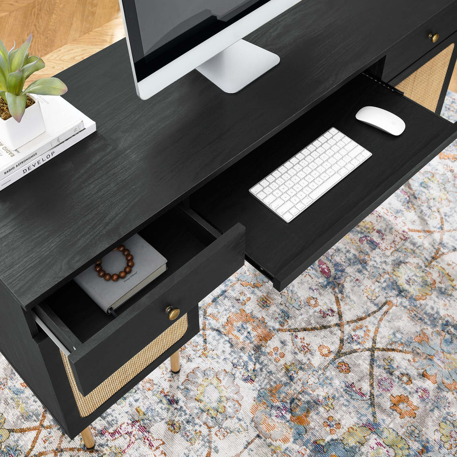 Cyrus Office Desk in Black