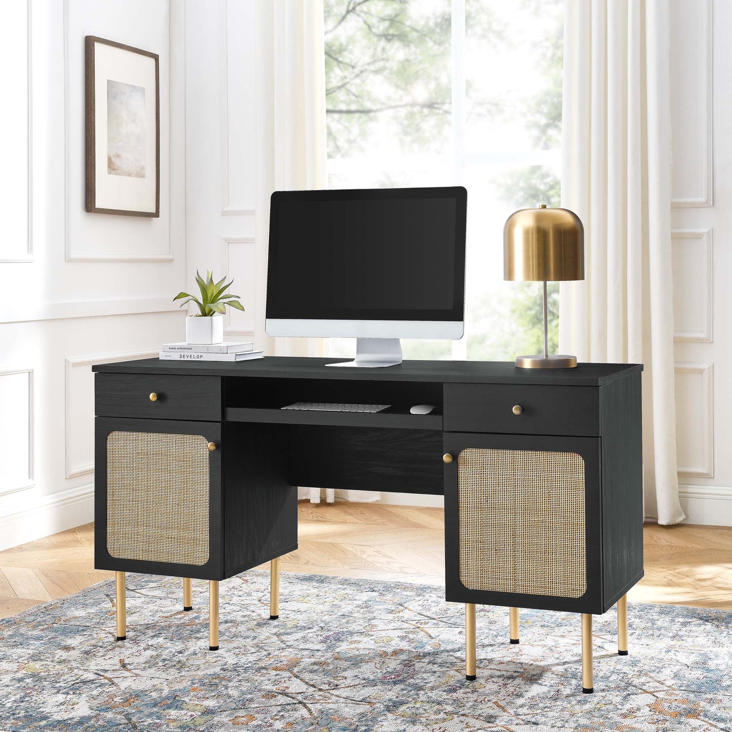 Chaucer Office Desk by Furniture for America