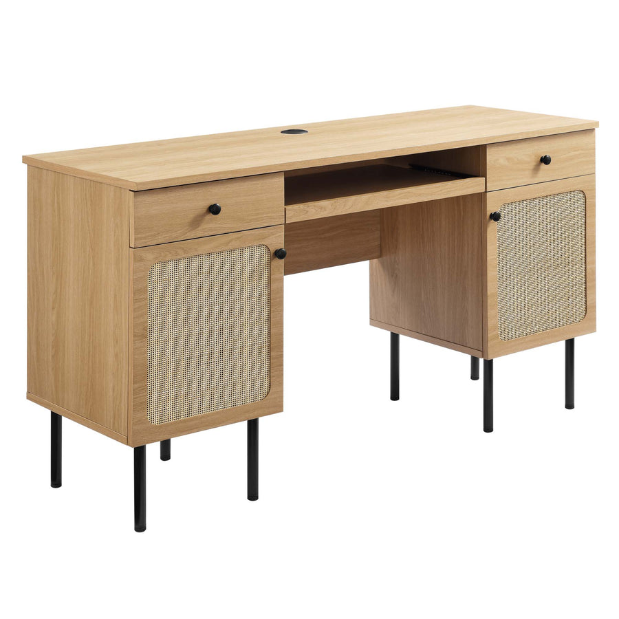 Cyrus Office Desk in Oak