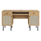 Cyrus Office Desk in Oak