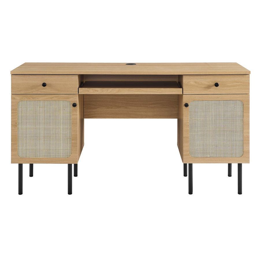 Cyrus Office Desk in Oak