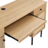 Cyrus Office Desk in Oak