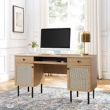 Cyrus Office Desk in Oak