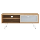 Aloe 47" TV Stand in Oak