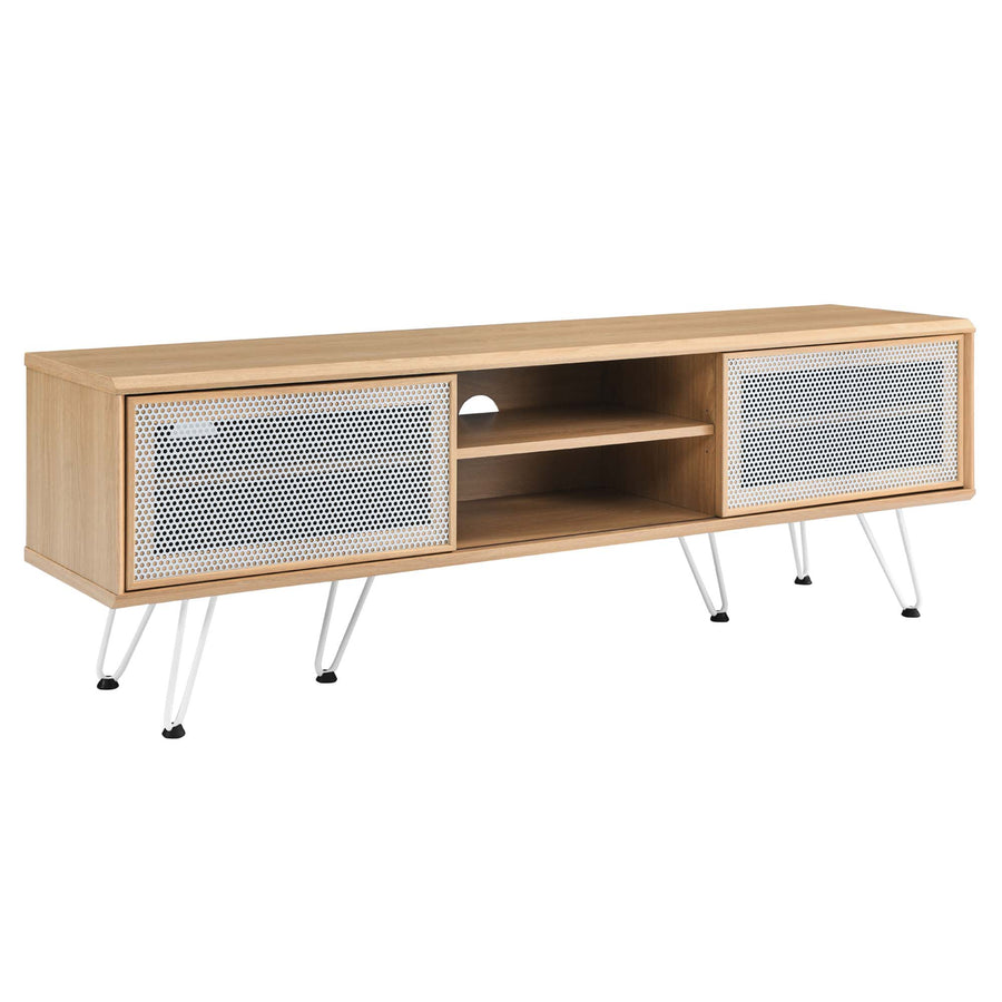 Aloe 59" TV Stand in Oak