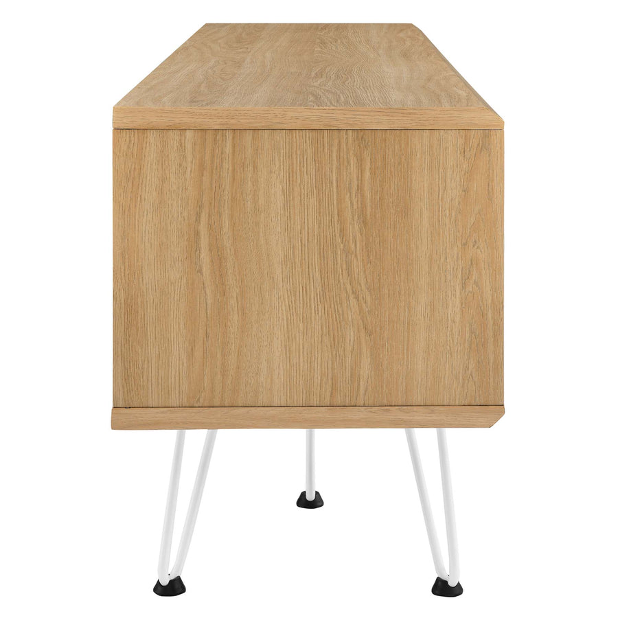 Aloe 59" TV Stand in Oak
