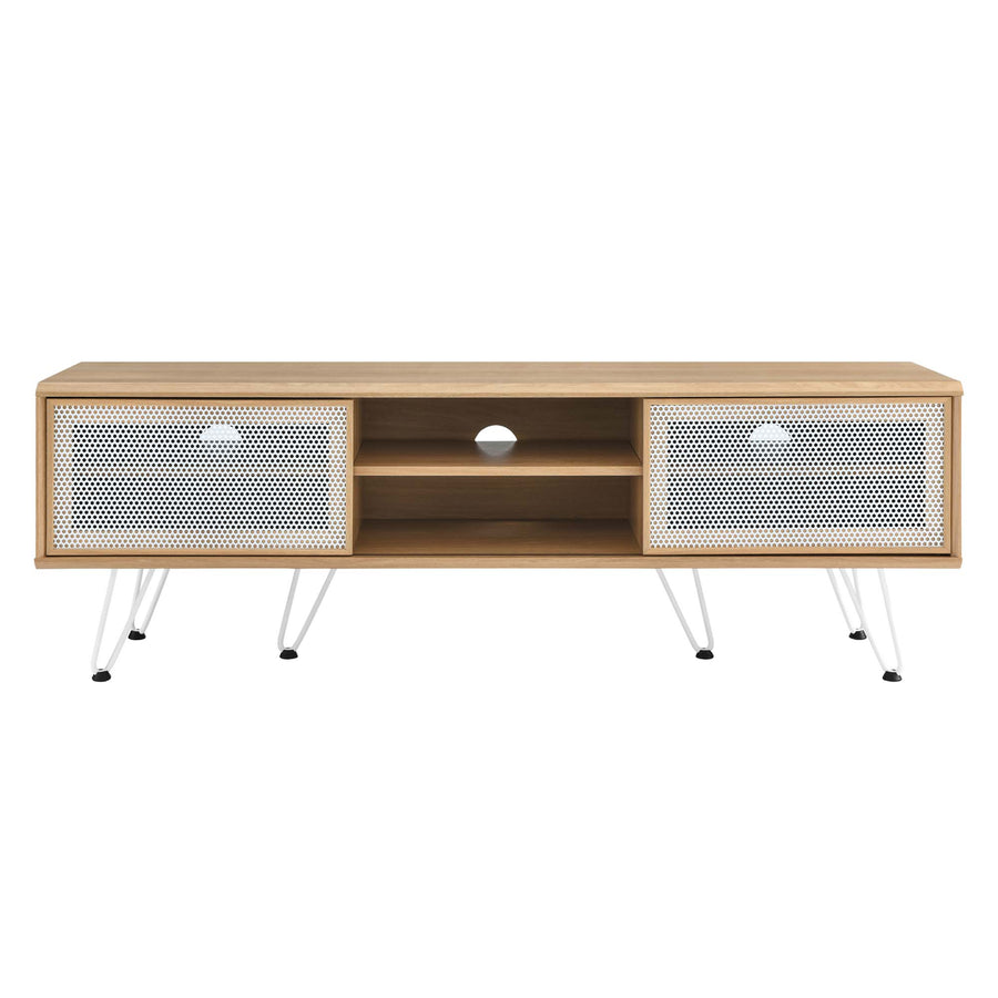 Aloe 59" TV Stand in Oak