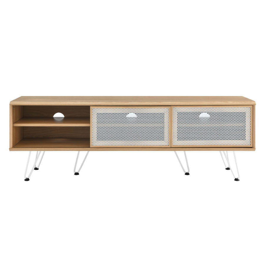 Aloe 59" TV Stand in Oak