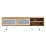 Aloe 59" TV Stand in Oak