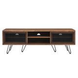Aloe 59" TV Stand in Walnut