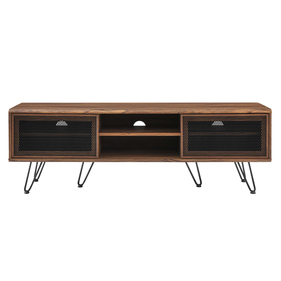 Aloe 59" TV Stand in Walnut