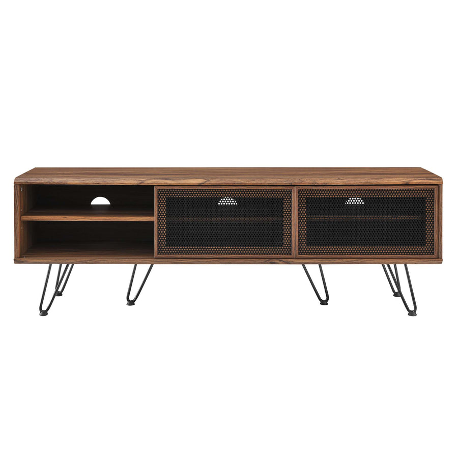 Aloe 59" TV Stand in Walnut
