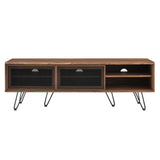Aloe 59" TV Stand in Walnut