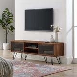 Aloe 59" TV Stand in Walnut