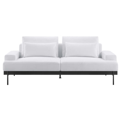 Proximity Upholstered Fabric Sofa by Furniture for America
