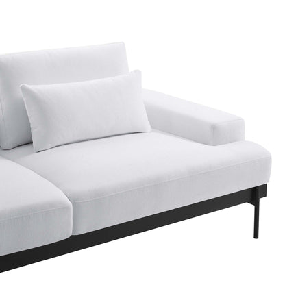 Proximity Upholstered Fabric Sofa by Furniture for America