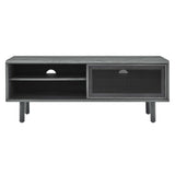 Polaris 47" TV Stand in Charcoal