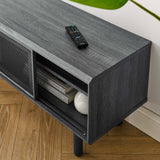 Polaris 47" TV Stand in Charcoal