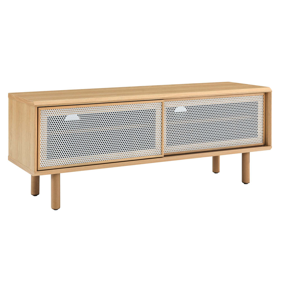 Polaris 47" TV Stand in Oak