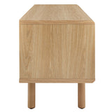 Polaris 47" TV Stand in Oak