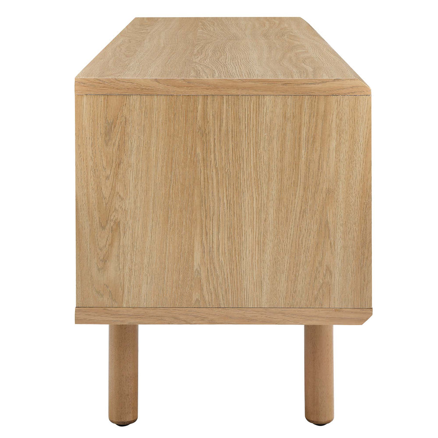 Polaris 47" TV Stand in Oak