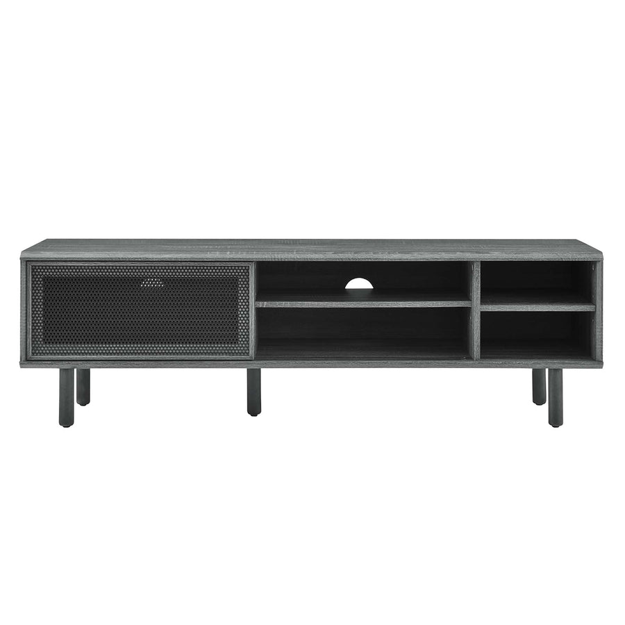 Polaris 60" TV Stand in Charcoal