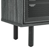 Polaris 60" TV Stand in Charcoal