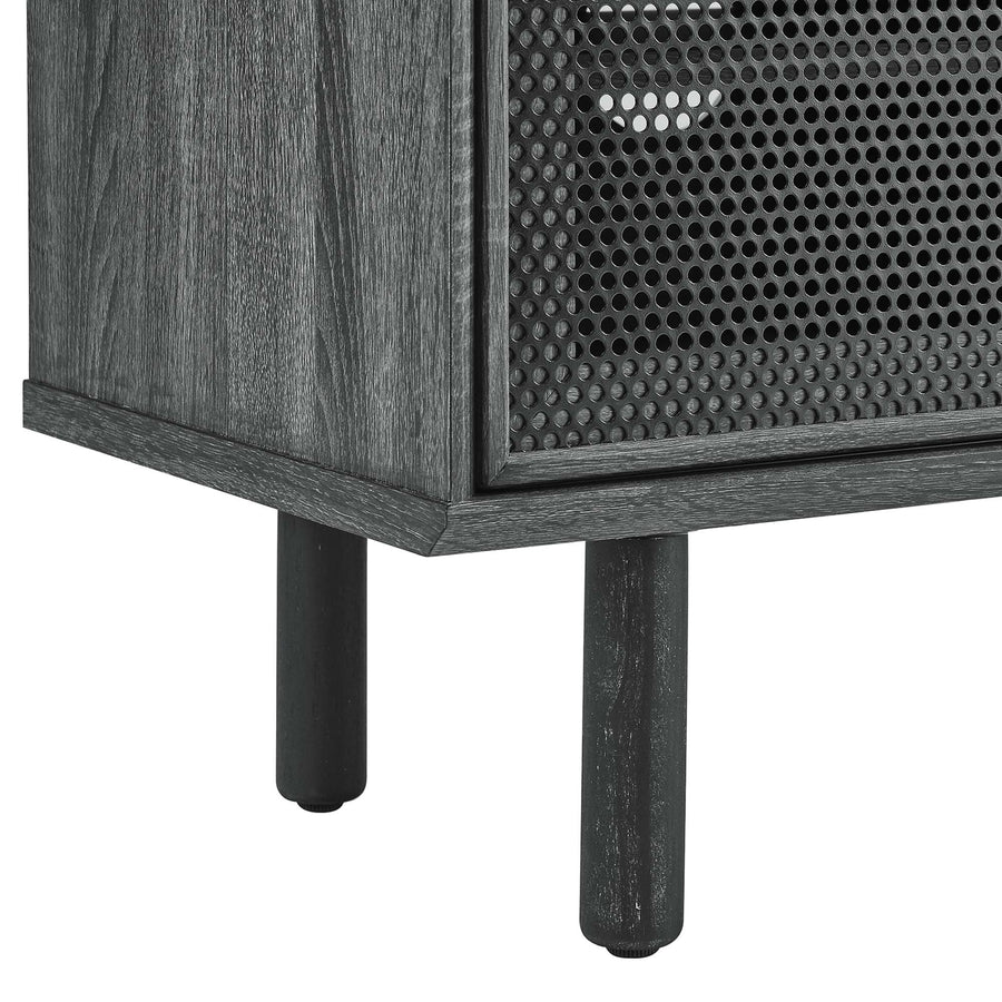 Polaris 60" TV Stand in Charcoal