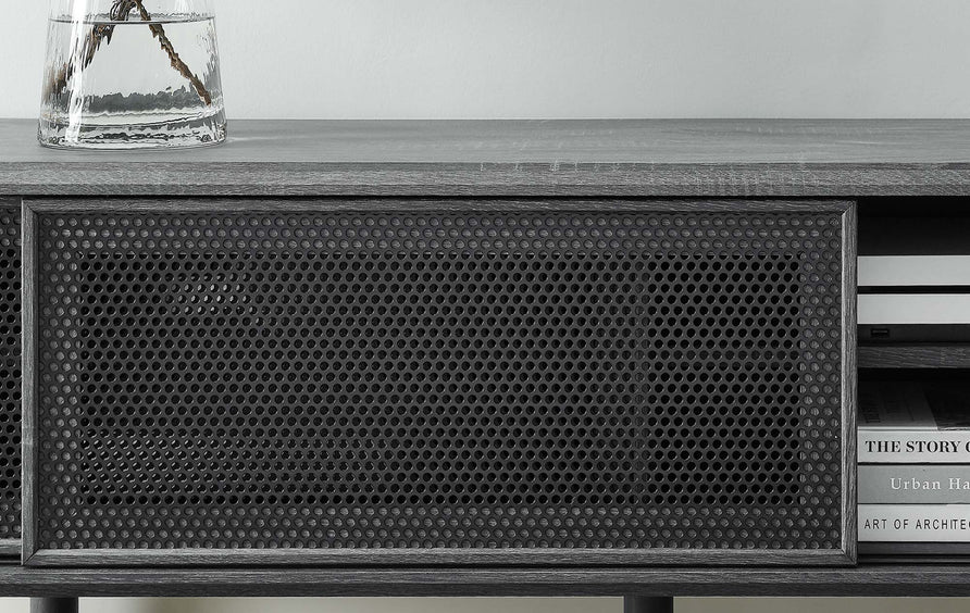 Polaris 60" TV Stand in Charcoal