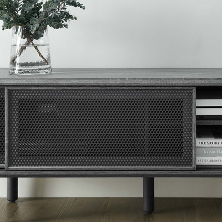 Kurtis 60" TV Stand in Charcoal