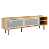Polaris 60" TV Stand in Oak