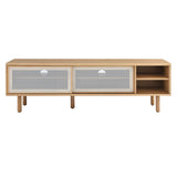 Polaris 60" TV Stand in Oak