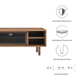 Polaris 60" TV Stand in Walnut