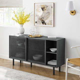 Polaris 59" Sideboard in Charcoal