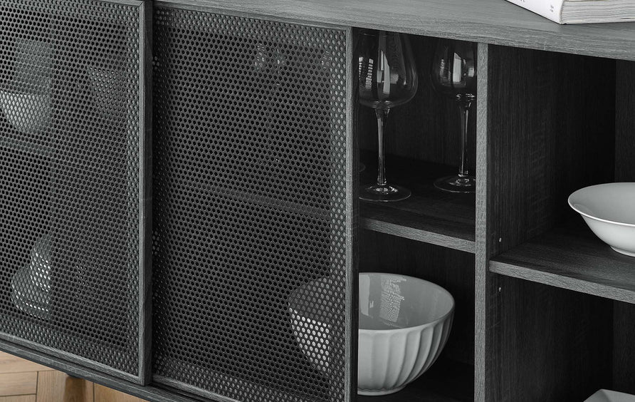 Polaris 59" Sideboard in Charcoal