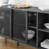Polaris 59" Sideboard in Charcoal