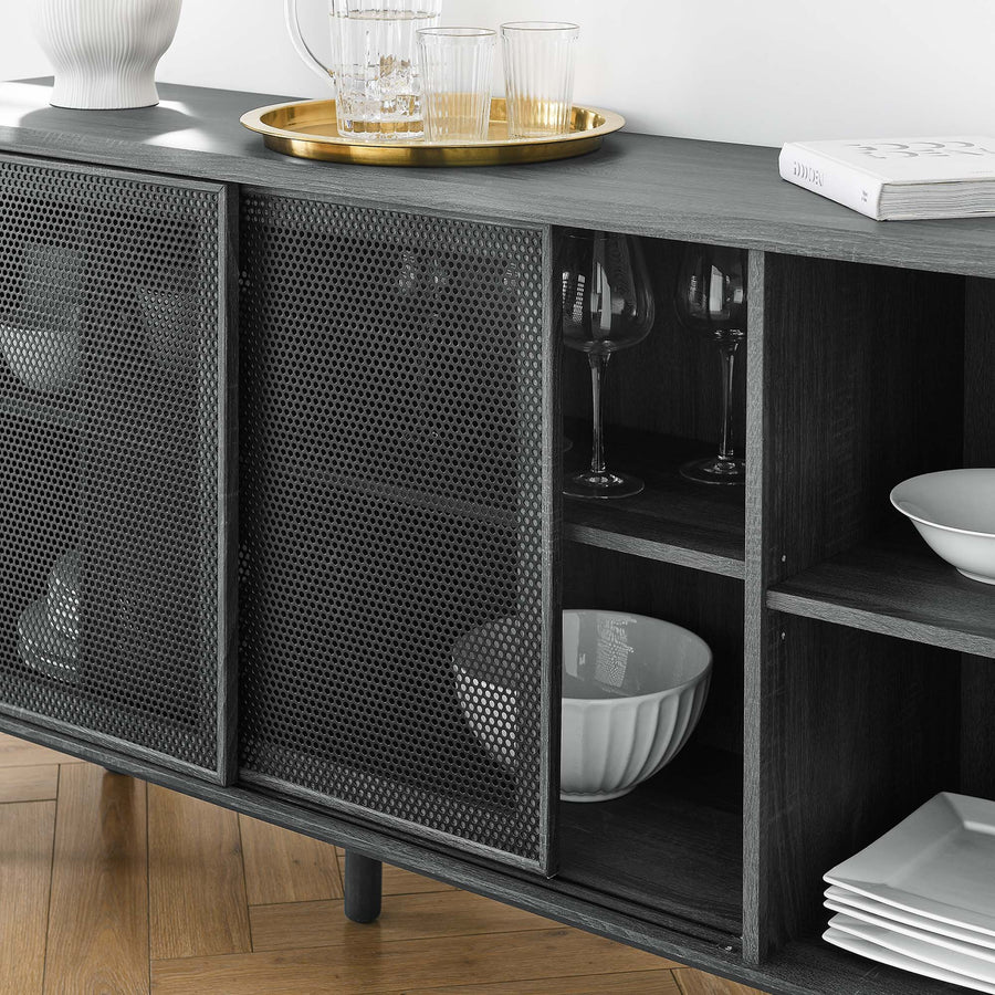 Polaris 59" Sideboard in Charcoal