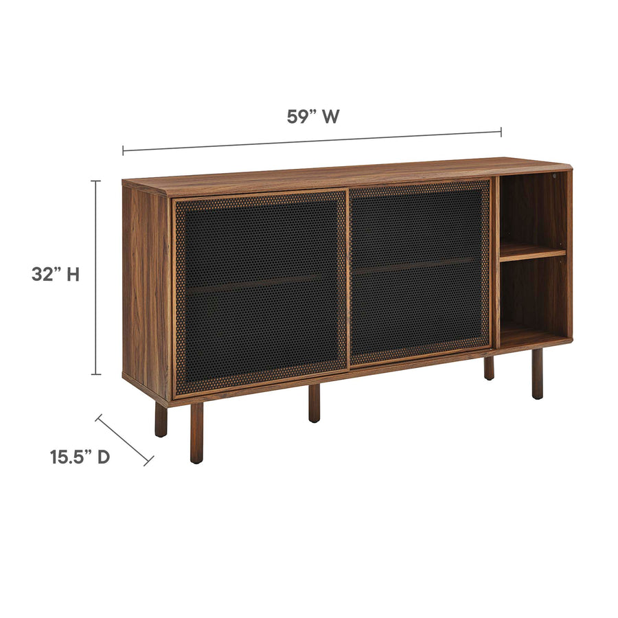 Polaris 59" Sideboard in Walnut