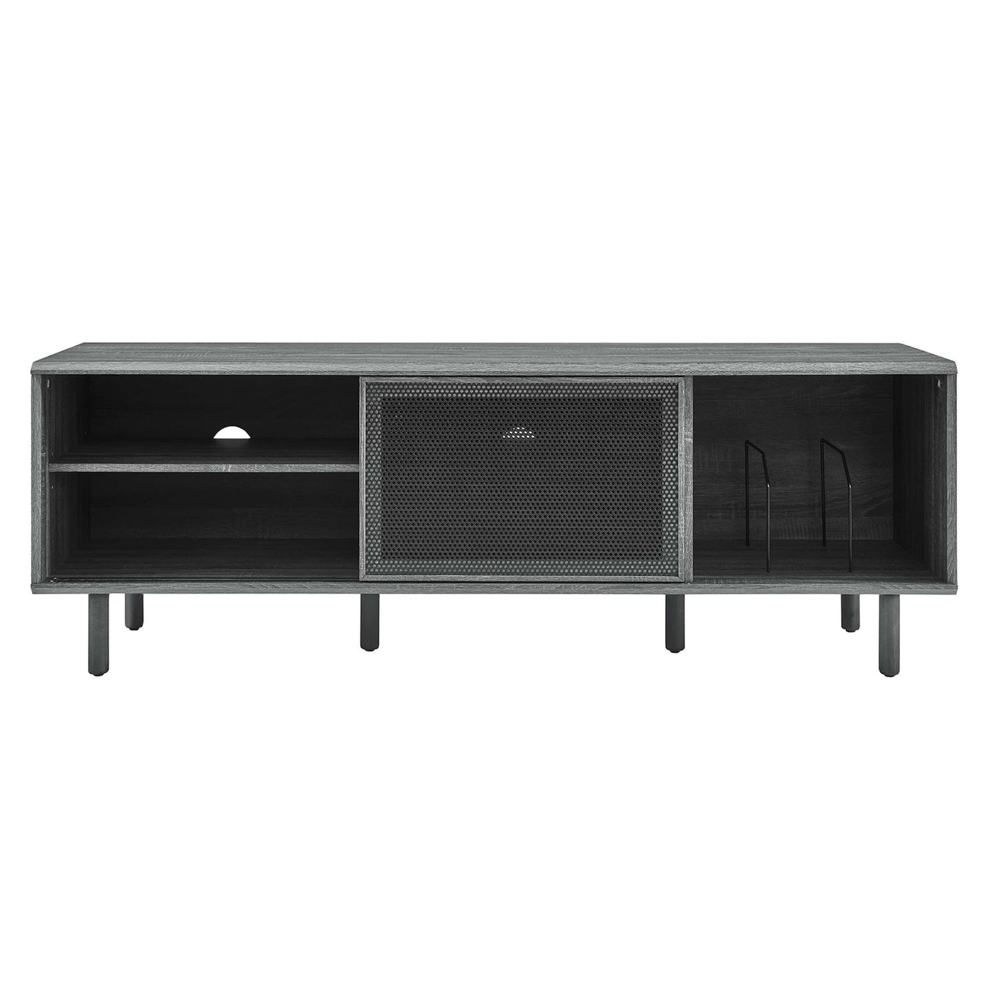Kurtis 67" TV and Vinyl Record Stand by Furniture For America