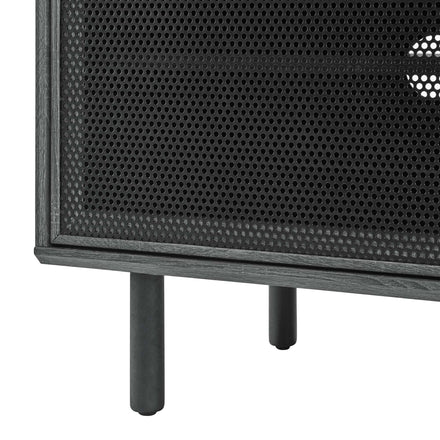Kurtis 67" TV and Vinyl Record Stand in Charcoal