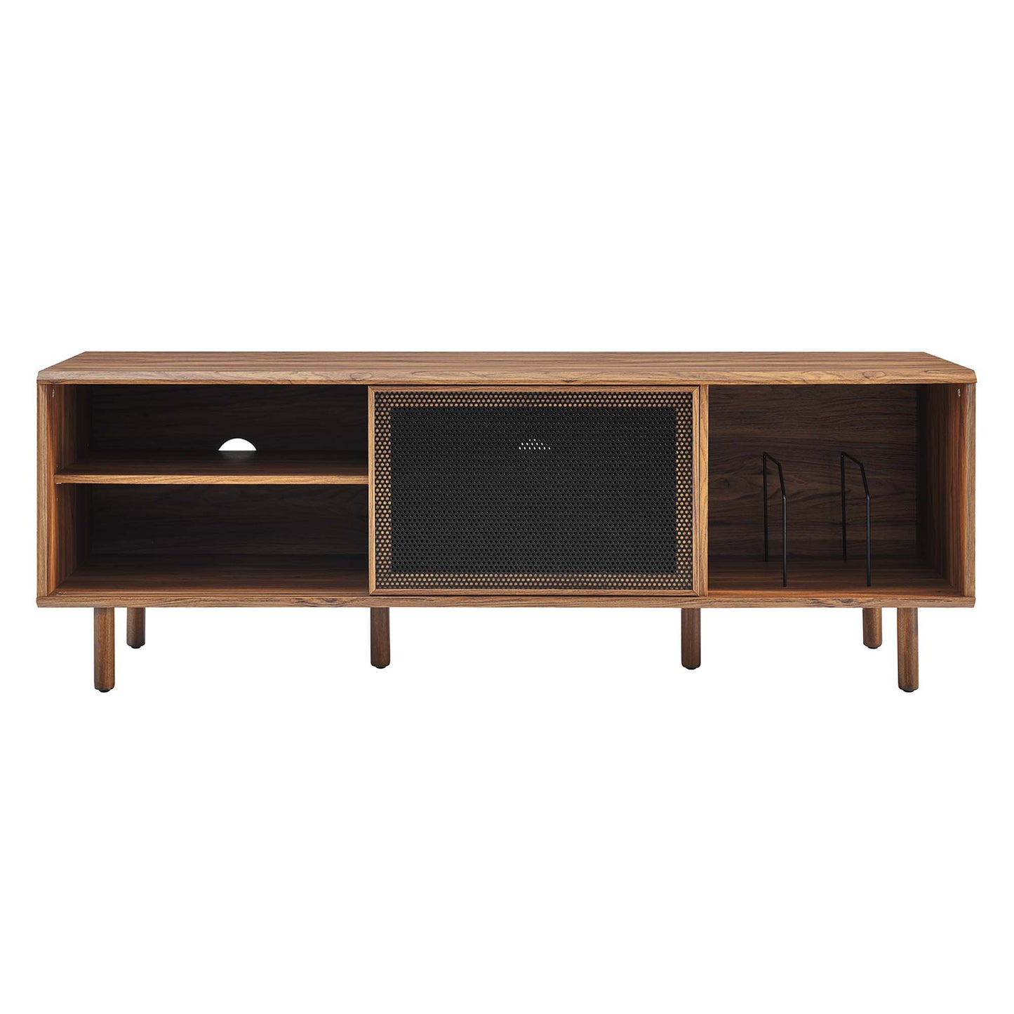 Kurtis 67" TV and Vinyl Record Stand by Furniture For America